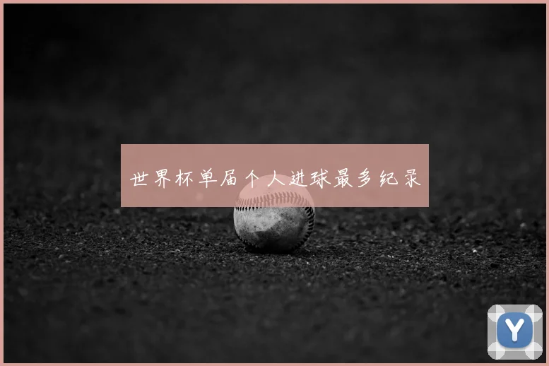 世界杯单届个人进球最多纪录